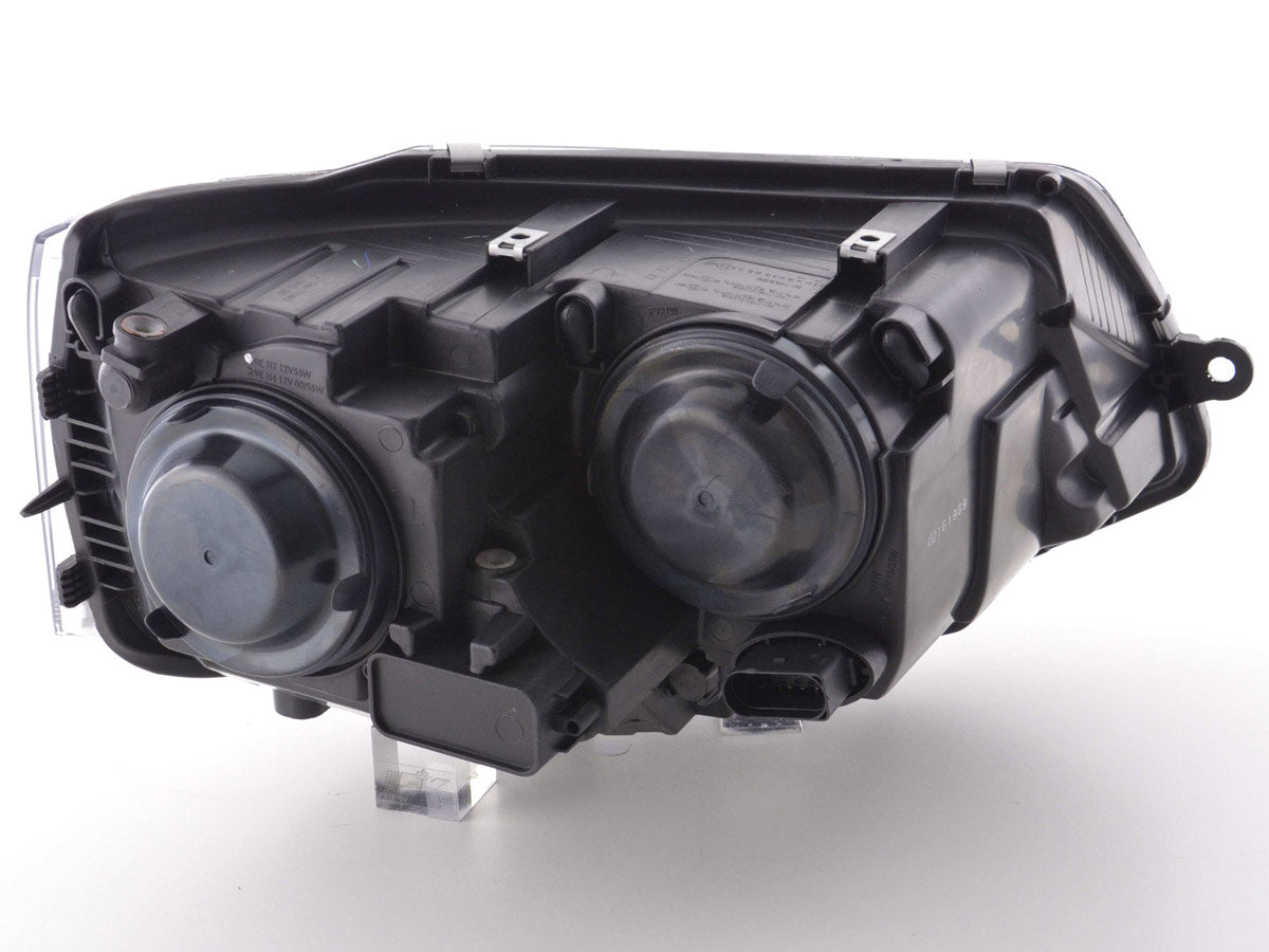 Scheinwerfer Set Daylight LED Tagfahrlicht VW Bus T5 ab 2010 schwarz Scheinwerfer Set Daylight LED Tagfahrlicht VW Bus T5 ab 2010 schwarz